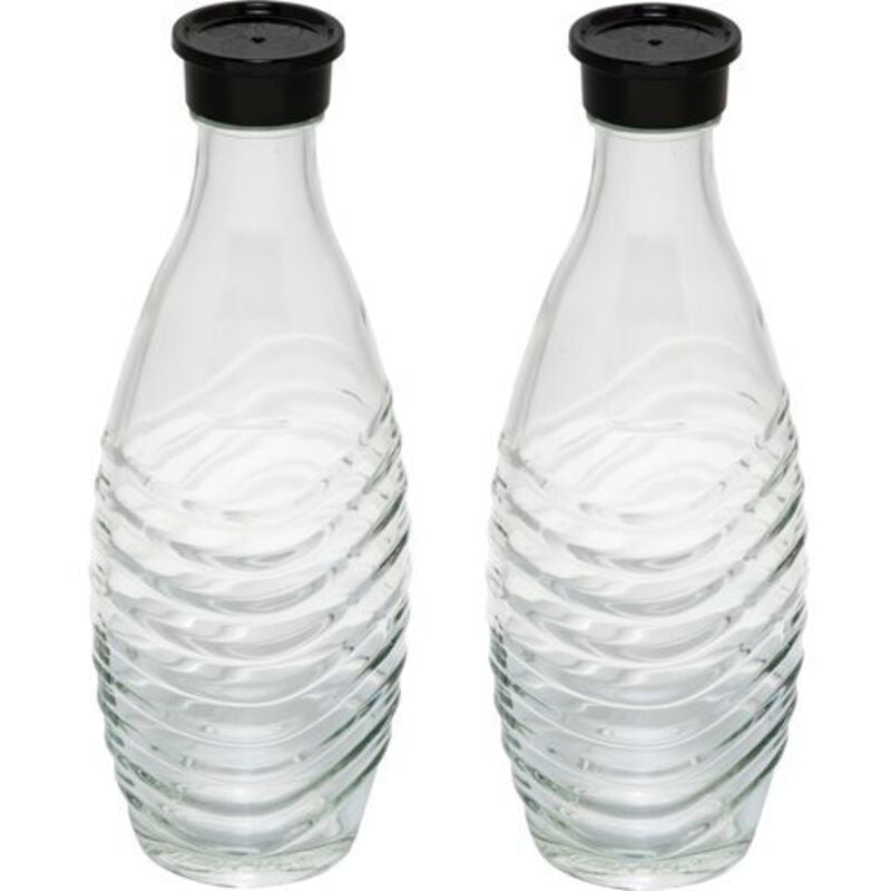 Crystal Penguin Doppelpack Glaskaraffen 0,7L - Sodastream