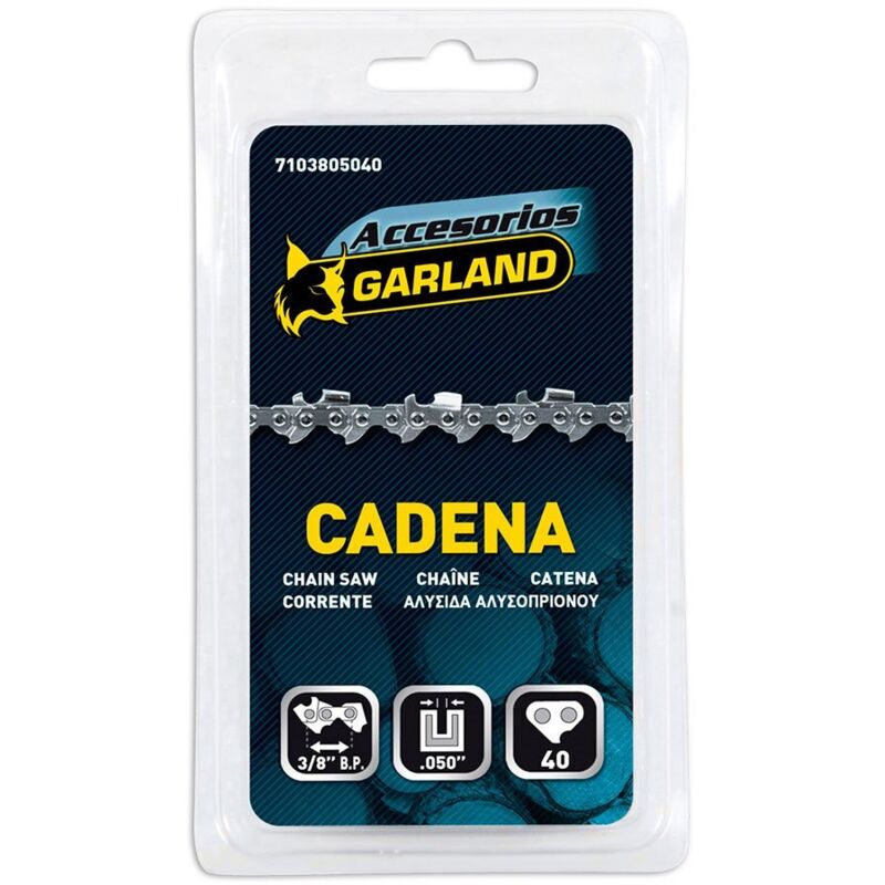 Kettensägenkette für 10' (25cm) Schwert 3/8 bp 10' 40 e (7103805040) - Garland
