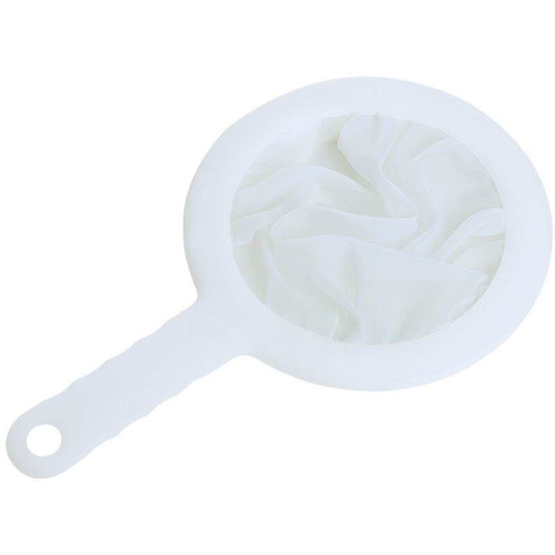 Sojabohnenfilter – Ultrafein für den Hausgebrauch – Auslaufsicheres Sieb für Babynahrung – Trennfilter – Schlammauffangbehälter – Küchenlöffel – 200