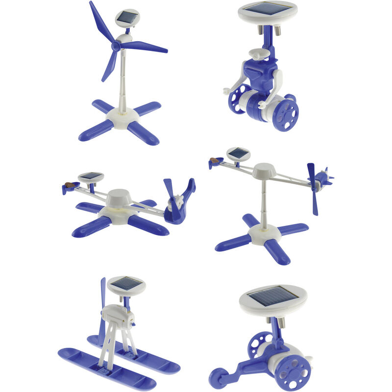 Sol-expert Solar-Modellbausatz für 6 unterschiedliche Modelle