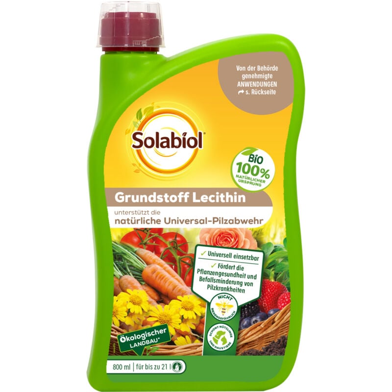 Grundstoff Lecithin natürliche Pilzabwehr 800 ml Dünger - Solabiol