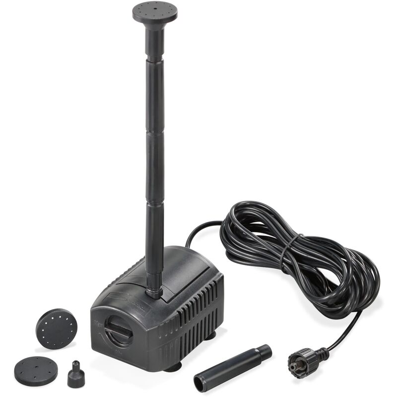 Esotec - Solar Ersatzpumpe 6-9V 250l/h Solarpumpe Teichpumpe Gartenteich 101990