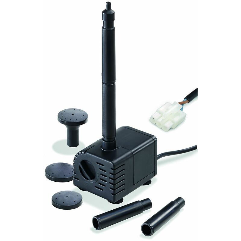 Esotec - Solar Ersatzpumpe Teichpumpe fontana 50 mit Sprinklerset 17V/DC 101751