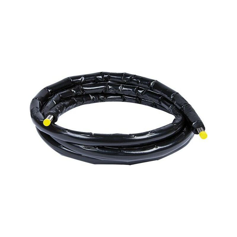 Solar-Flexrohr Wellrohr 1 in 1 DN16 Solaranlage Solar Solarthermie ohne Fühlerleitung 20 m