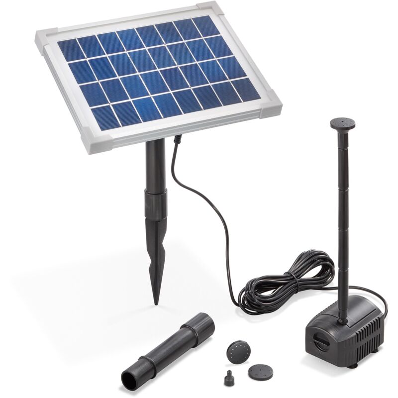 Esotec - Solar Teichpumpe mit Filter für außen set Sprinklerpumpe 250l/h 101909