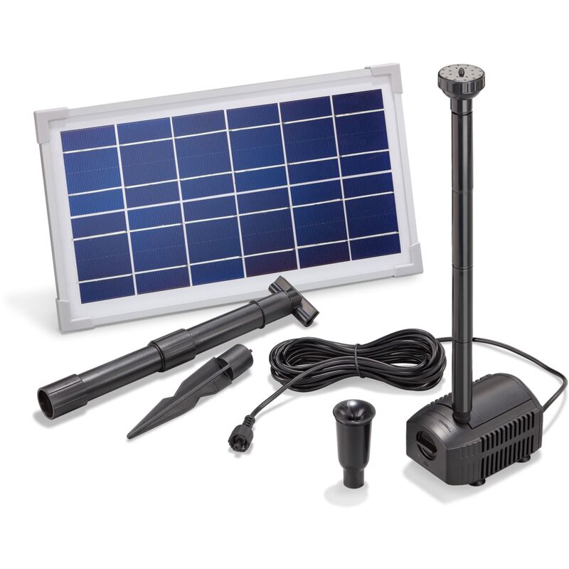 Esotec - Teichpumpe Wasserspiel Solar-Springbrunnen Kit 8/380 pro Set 101910