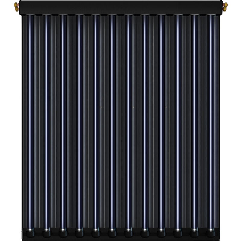 Solarbayer ® - Solarbayer Röhrenkollektor CPC12 Nero Solar Solarthermie 2,18m² Vakuumröhren Solaranlage