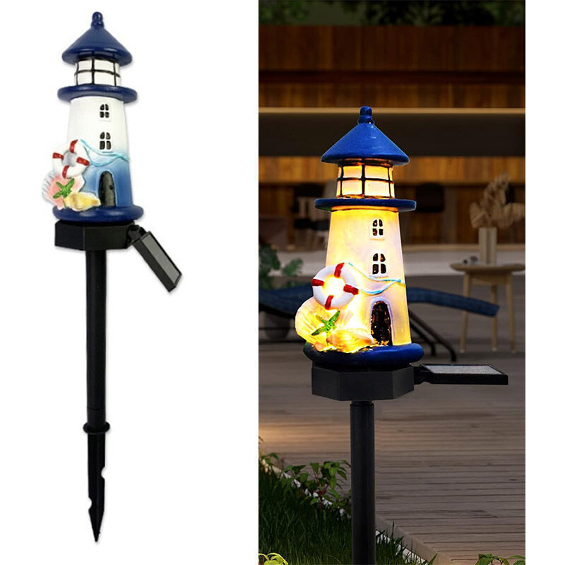 Solarbetriebene Gartenleuchte, wasserdichter Bodenstrahler mit warmem Licht, ideal für Gärten und Weihnachtsdekoration – 1 Stück