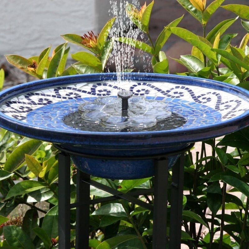 Solarbrunnen, Gartenbrunnen im Freien, Solar-Wasserbrunnen, Mini-Wasserpumpe, Teichbrunnenpumpe für Swimmingpool, Teichpumpe im Freien, modernes