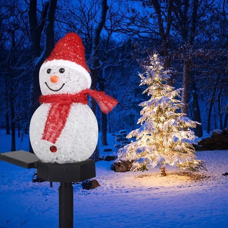 Solarleuchten für den Außenbereich, Solar-Gartenleuchten, Weihnachtsdekoration für den Außenbereich, helle, wasserdichte, kabellose