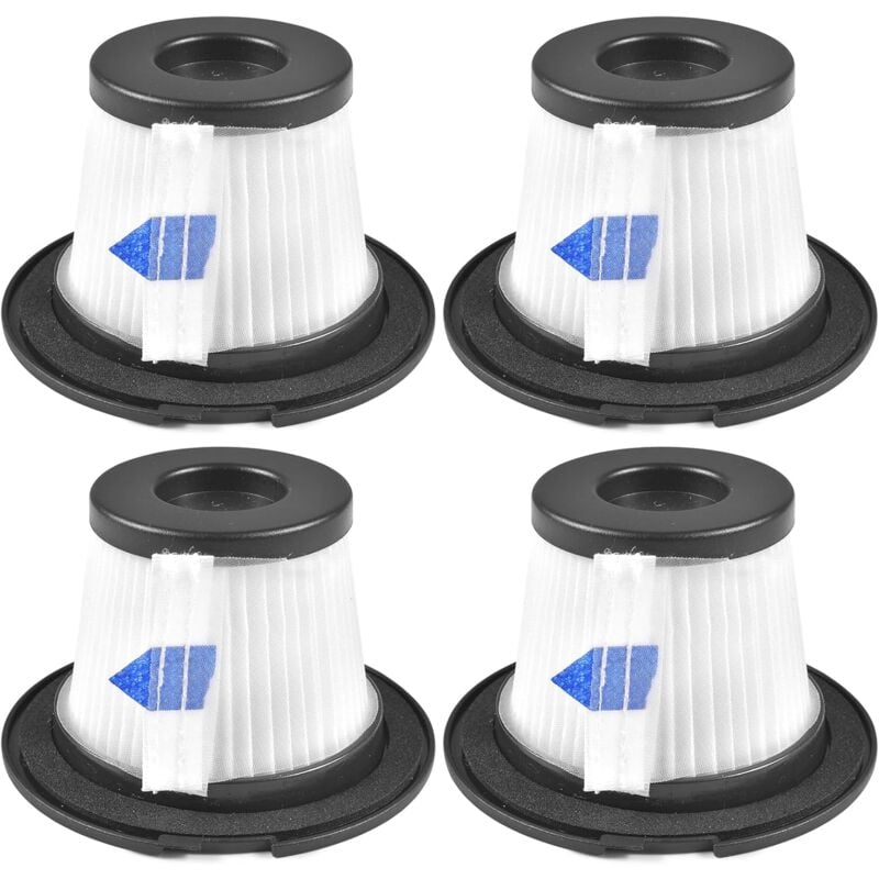 Akku-Staubsauger-Filterzubehör, 4-teiliger Staubsauger-Ersatzfilter, Staubsauger-Filtergruppe, Universal-Staubsaugerfilter,