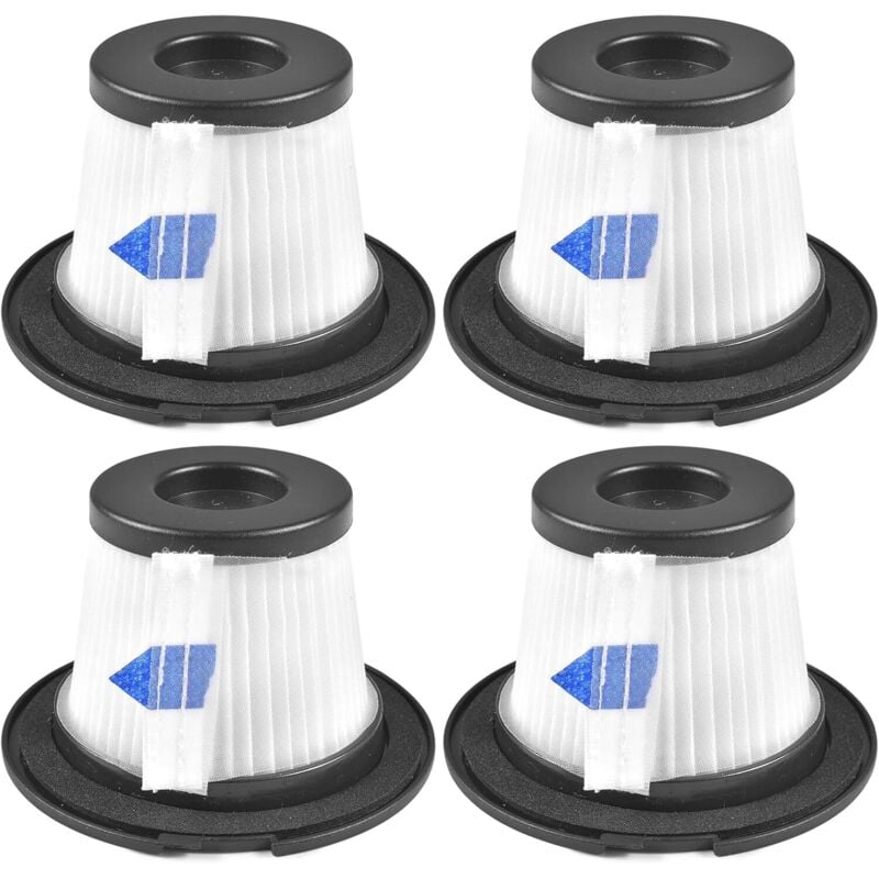 Akku-Staubsauger-Filterzubehör, 4-teiliger Staubsauger-Ersatzfilter, Staubsauger-Filtergruppe, Universal-Staubsaugerfilter,