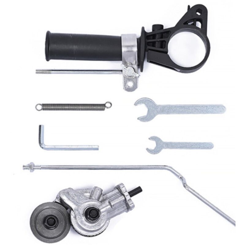 Elektrische Blechschere für Akkuschrauber, Handbohrer Blechknabber, Aufsatz zum Schneiden von Eisen, Weißblech, Stahl, Kupfer, Aluminium - Sollbry