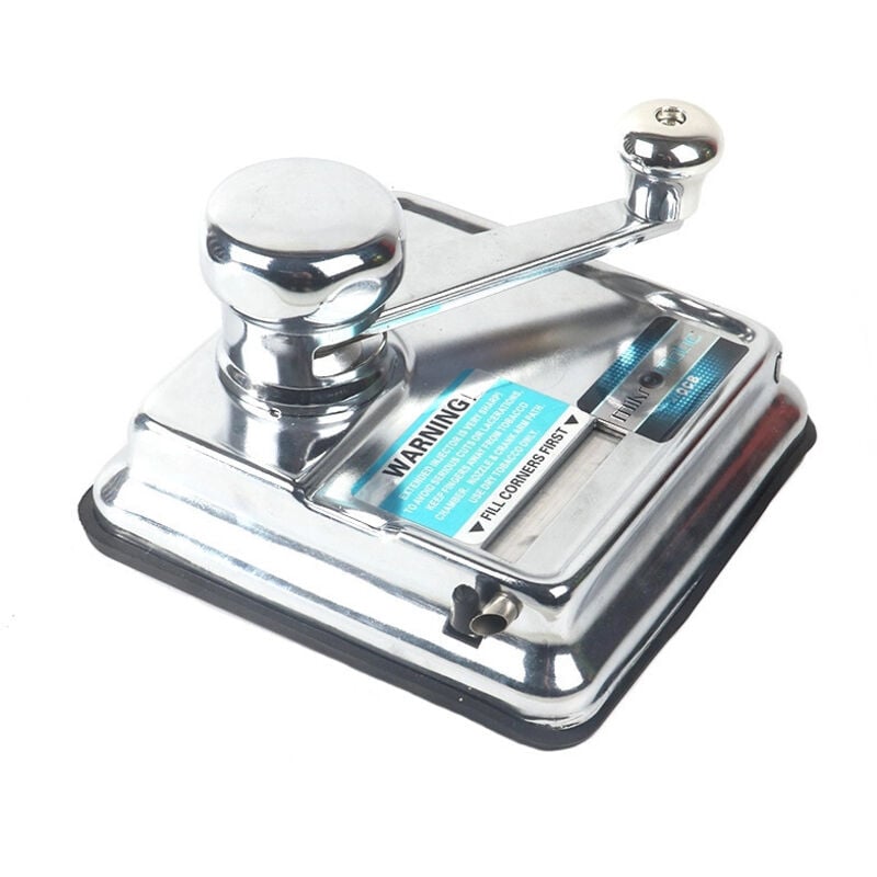 Handgekurbelter Zigarettenroller aus Metall - Sollbry