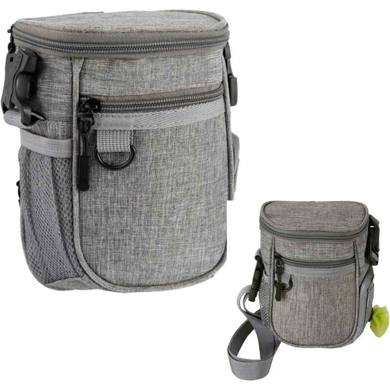 Sollbry - Hunde-Trainingstasche, Leckerli-Tasche, Hunde-Leckerli-Tasche, Hundefutter-Tasche, mit verstellbarem Gürtel/Schulter, für Hundetraining,