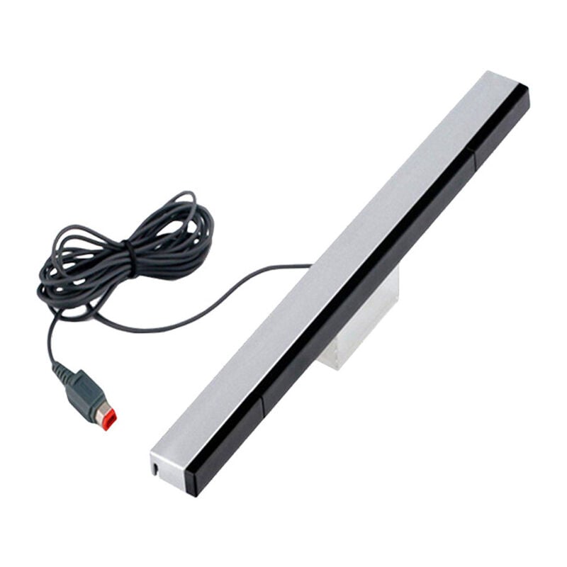 Kabelgebundener Infrarot-Bewegungssensor, Wii-Konsolen-Infrarot-Sensorleiste für Wii-Konsolen und Wii U-Sensor - Sollbry
