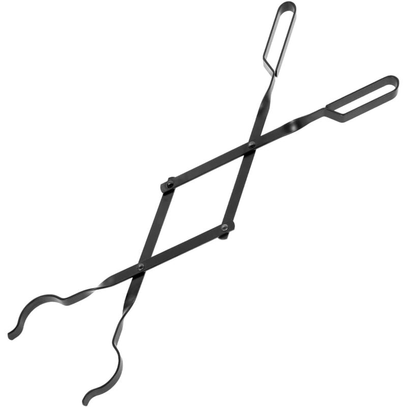 Kamin-Clip, 66 cm Brennholz-Clip, Outdoor-Holz-Clip, Kaminzubehör für Lagerkamine, Innen-Feuerstelle, Outdoor-Kocher - Sollbry