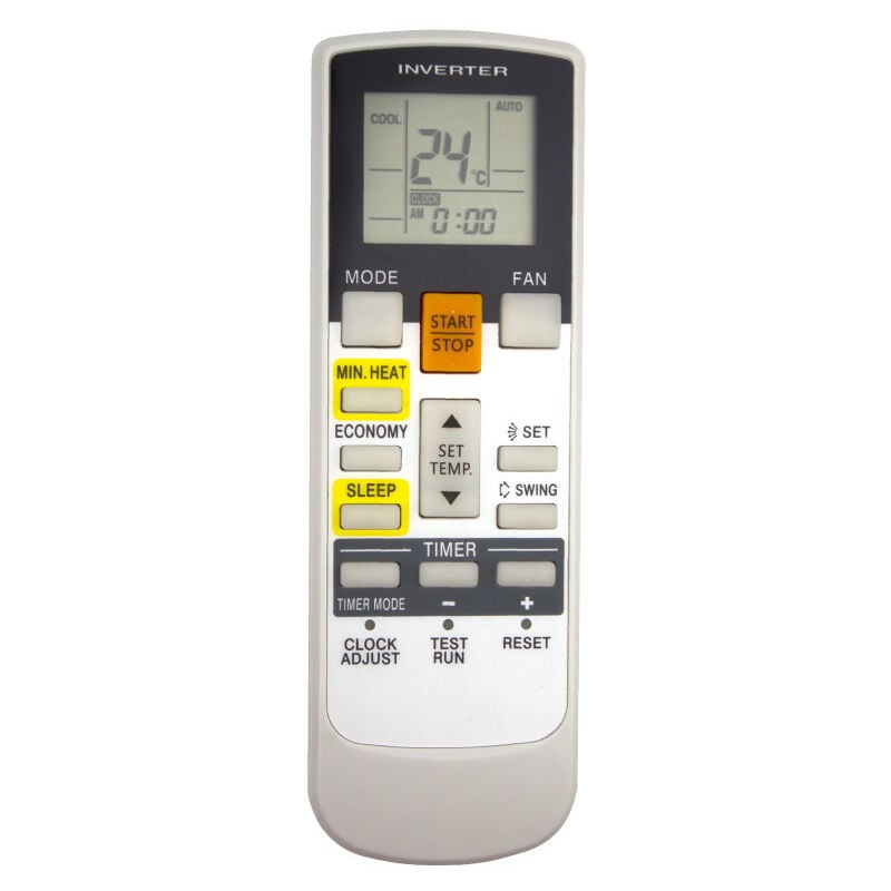 Klimaanlagen-Fernbedienung, Klimaanlagen-Fernbedienung für Fujitsu, Universal-Fernbedienung für Klimaanlagen - Sollbry