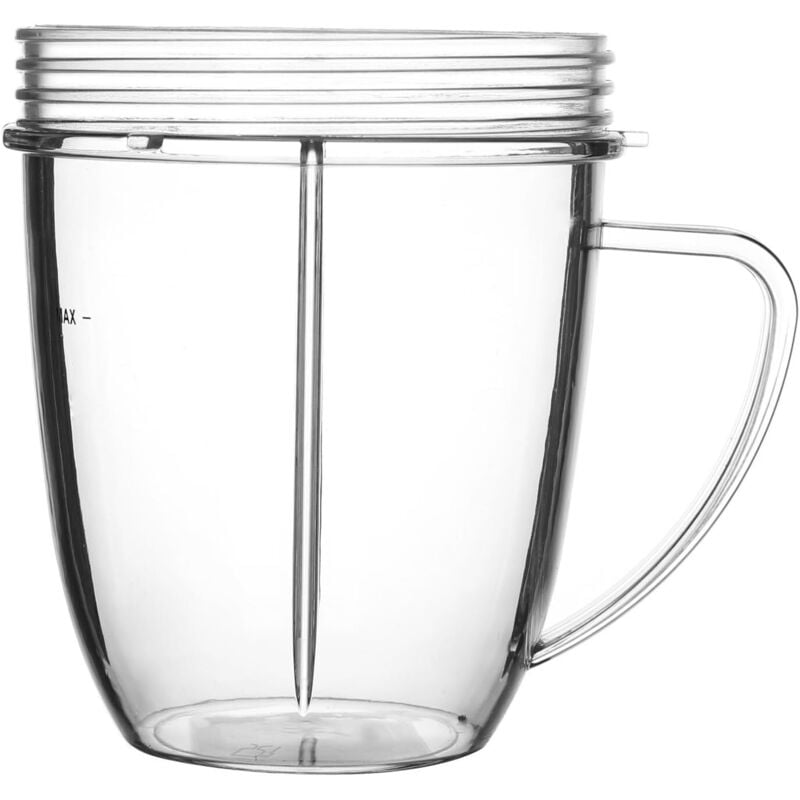 Mixer-Ersatzteile, 680 ml großer Becher, kompatibel mit NutriBullet 600 w und 900 w Mixer, Entsafter-Teile-Zubehör (NB18OZ Griffbecher) - Sollbry