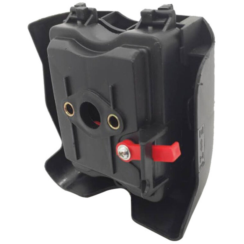 Motorsense, Luftfilter-Set, Luftfilter-Zubehör für Rasentrimmer, Schwarz, 109 x 97 mm. - Sollbry