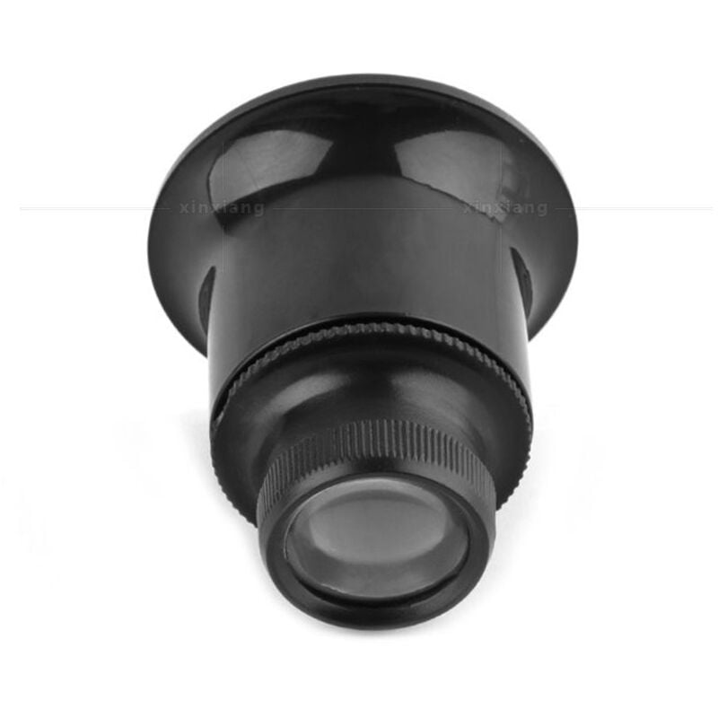 Set mit 4 tragbaren Juwelier-Lupen, 20-fache Augenlupen, Juwelier-Uhren-Reparatur-Lupen-Sets - Sollbry