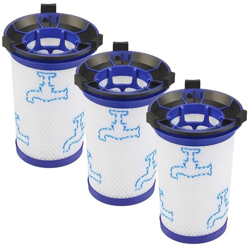 Stück Ersatzfilter für Rowenta Air Force 360 RH9051WO RH9057WO RH9059WO RH9081WO RH9086WO & Tefal Air Force 360 Staubsauger, Ersatzzubehör