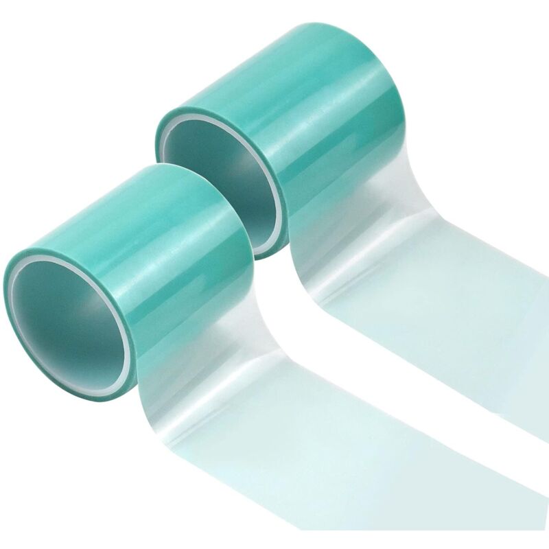 Sollbry - Stück Klebeband für UV-Epoxidharz, 50 mm x 5 m, transparentes Bastelband, nahtloses Klebeband, Bastelpapierband für Metallrahmen, Schmuck,