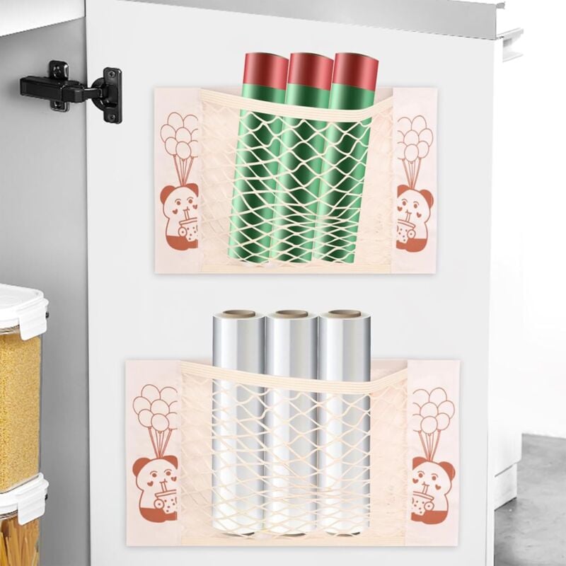 Stück Küchenschrank-Aufbewahrung, selbstklebend, Küchenschrank-Organizer, Küchenaufbewahrung, Küchenaufbewahrung, Organizer für Küchenschrank, Tür,