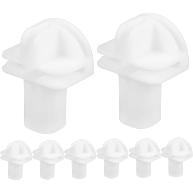 Sollbry - Stück Schranktür-Zaun-Schnalle, Würfeldraht, Würfelverbinder, Würfelregal, Metallregal, Drahtwürfel, Regale, Regalverbinder,