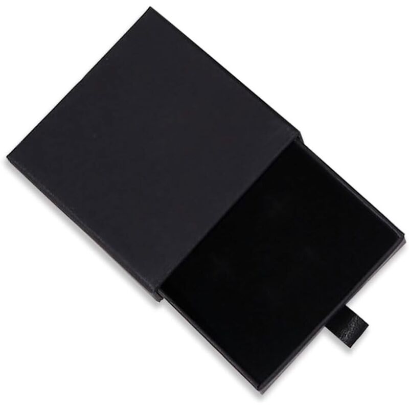 Sollbry - Stücke Schmuck Geschenkbox Papier Schmuck Display Geschenkboxen 9 9 1,7 cm / 3,5 3,5 0,6 Zoll Kleine Geschenkbox Halskette Ohrringe Ring