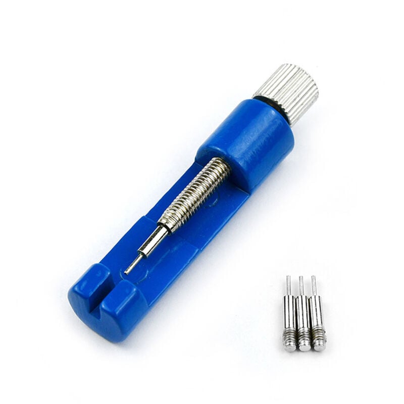 Uhren-Reparatur-Set, Uhrenarmband-Einstellung, Uhren-Federstege, Uhrenarmband-Werkzeug mit 3 zusätzlichen Stiften, Uhren-Splintentreiber für Uhren