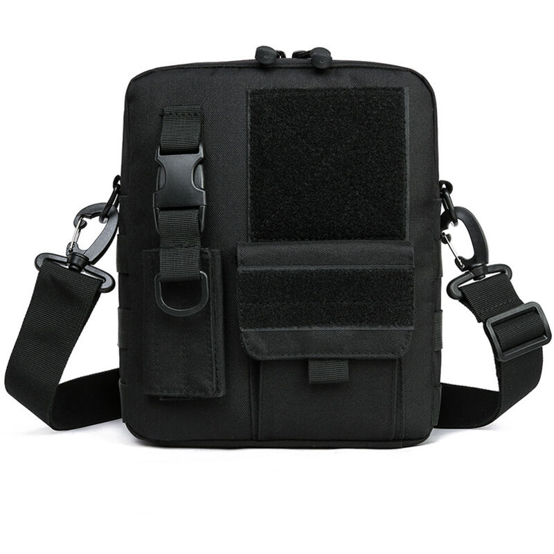 Sollbry - Umhängetasche, Umhängetasche, Messenger-Tasche, taktische Militär-Arbeitstasche mit Schlüsseltasche, multifunktionale Tasche für Männer und