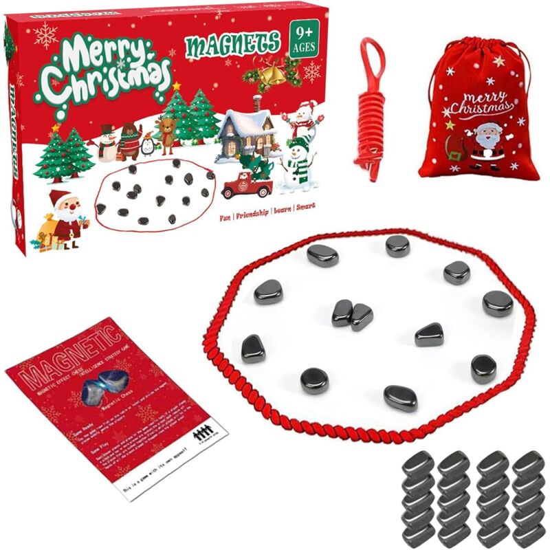Sonderaktion 2024, Magnetisches Schachset, Magnetisches Schachspielzeug, Lernspiele, Weihnachtsgeschenke für Kinder