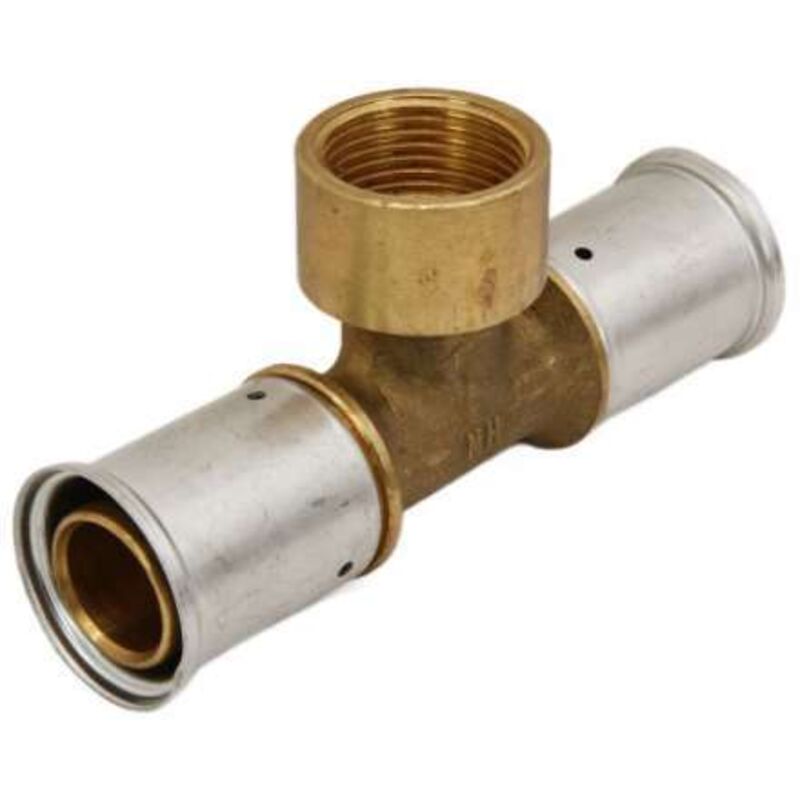 Sonderangebot Henco Messing T-Stück mit IG 32x1'x32