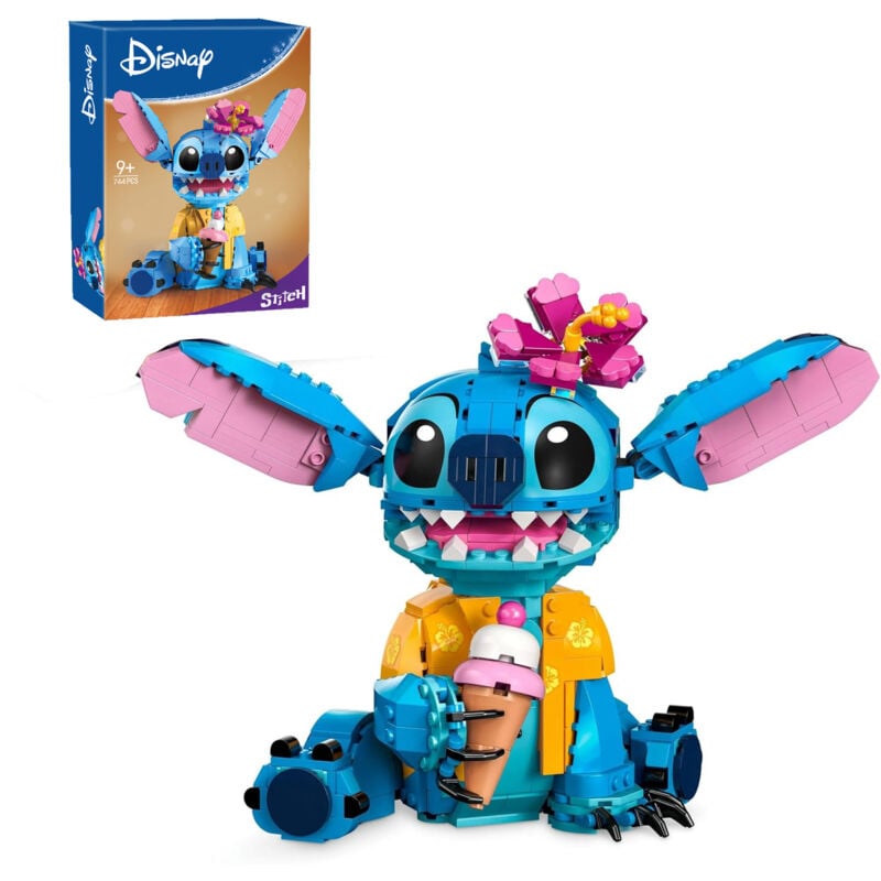 Sonderangebot: Stitch, ein Konstruktionsspielzeug für Kinder, das sich hervorragend als Geschenk für Fans des berühmten Films 'Lilo & Stitch' ab 9