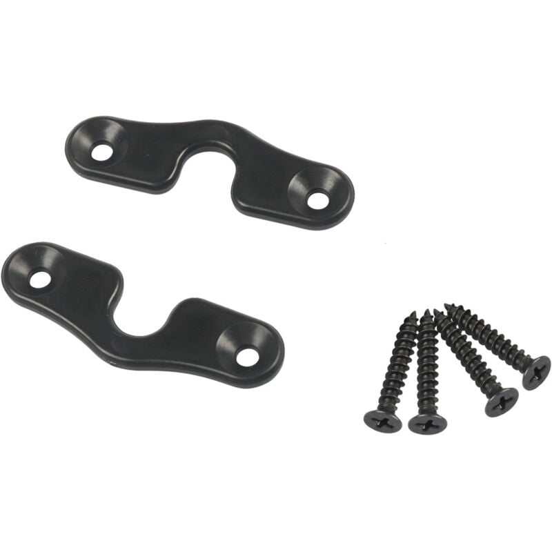 Sonnenblenden-Reparatursatz, Sonnenblenden-Clips aus Aluminiumlegierung, kompatibel mit Jeep Wrangler JK 2018/ Wrangler 2018–2022/ Gladiator