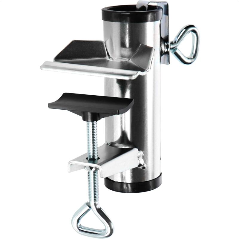 Sonnenschirmhalter aus Metall – Sonnenschirmständer für Balkon, Terrasse oder Tisch – XL-Balkon-Sonnenschirmhalter (Ø 25–38 mm)