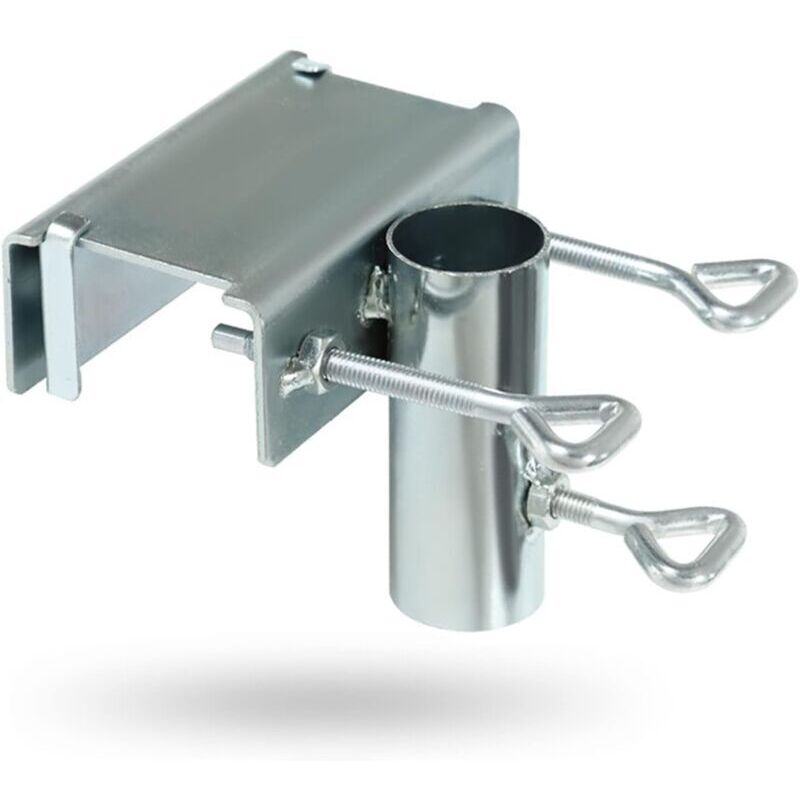Sonnenschirmhalter für Balkon, Clip-Befestigung für Gartensonnenschirme, platzsparender Sonnenschirmhalter für Balkon, Sonnenschirmstütze für Balkon,