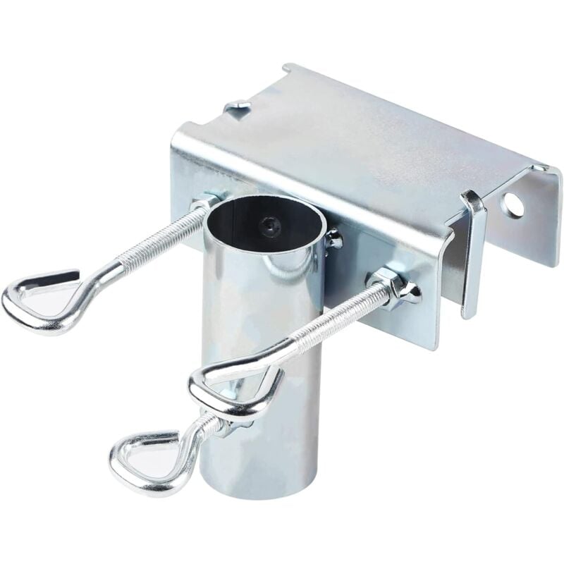 Sonnenschirmständer, Sonnenschirmhalter für Balkon, Balkongeländer, Sonnenschirmklemme, Halterung für Garten, Terrasse, Balkon, Geländer, 38mm