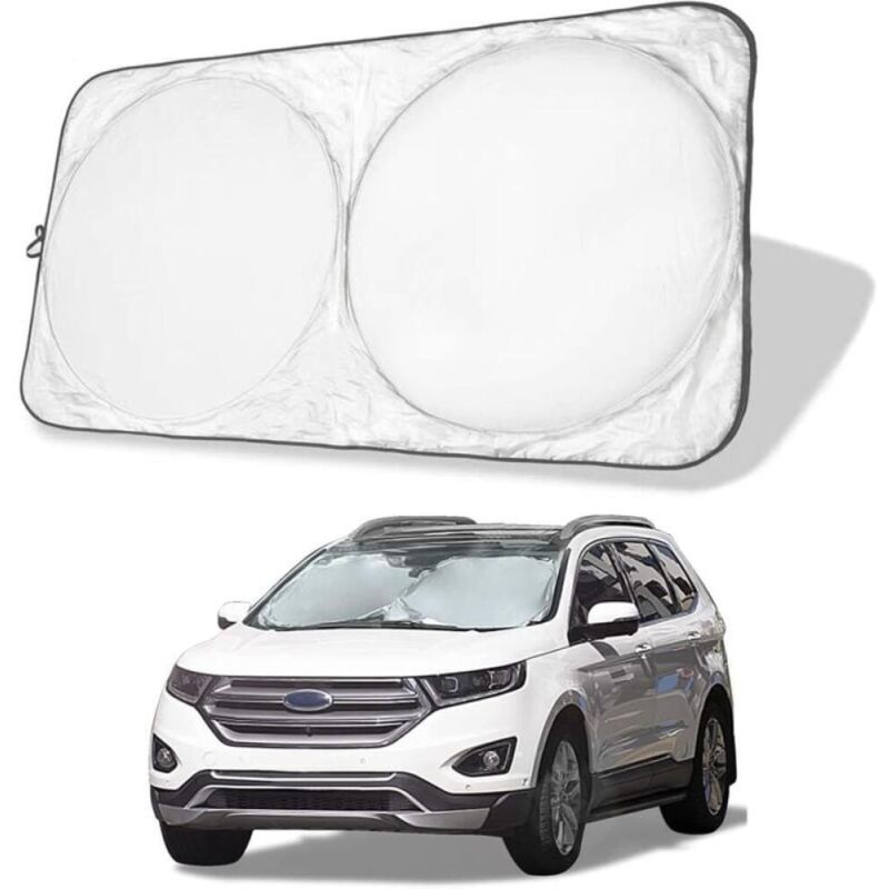 Sonnenschutzblende für Autos, universelle Windschutzscheiben-Sonnenblende, faltbare Sonnenschutzblende für Autos, UV-Schutz vorne, geeignet für die