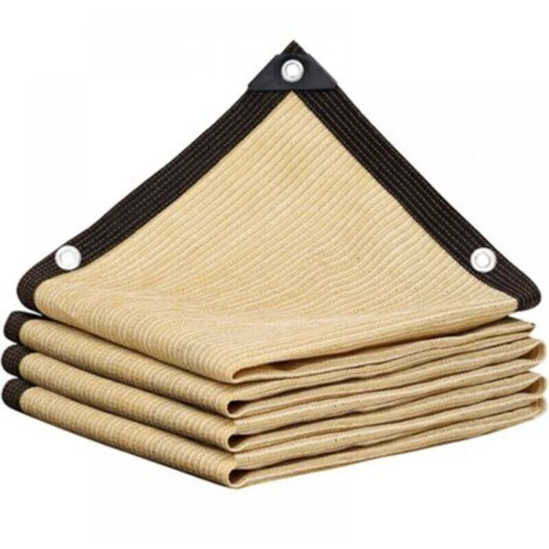 Sonnensegel für Terrasse, Pergola Sonnensegel, Garten Sonnensegel Schattierungsnetz mit Perforationen 3mX4m