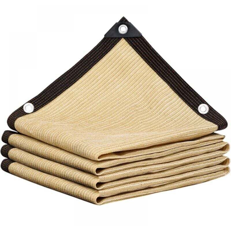 Odipie - Sonnensegel für Terrassensegel, Pergola-Schatten, Garten-Sonnensegel, Schattennetz mit Perforationen, 5 x 4 m