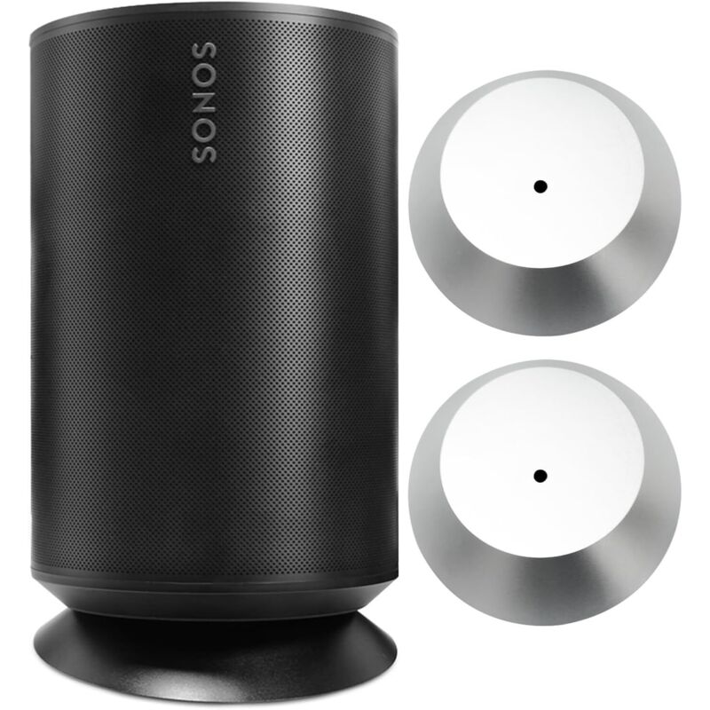 Sonos Era 100 Halterung, Sonos Era 100 Tischhalterung mit integriertem Kabelmanagement, Smart Home Lautsprecher-Zubehörgestell (Sonos Era 100,