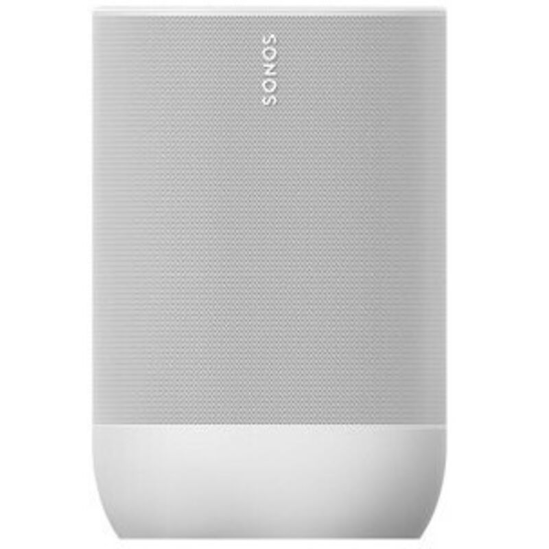 Sonos Move Smart Speaker (Wasserdichter WLAN- und Bluetooth-Lautsprecher mit Alexa-Sprachsteuerung, Google Assistant und AirPlay 2 - Kabellos,