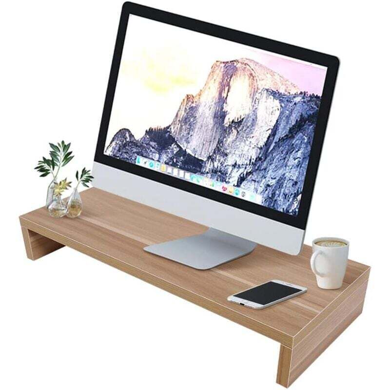 Aiperq - Soporte para monitor de escritorio, soporte para computadora portátil, soporte para pantalla y computadora portátil, soporte para monitor de