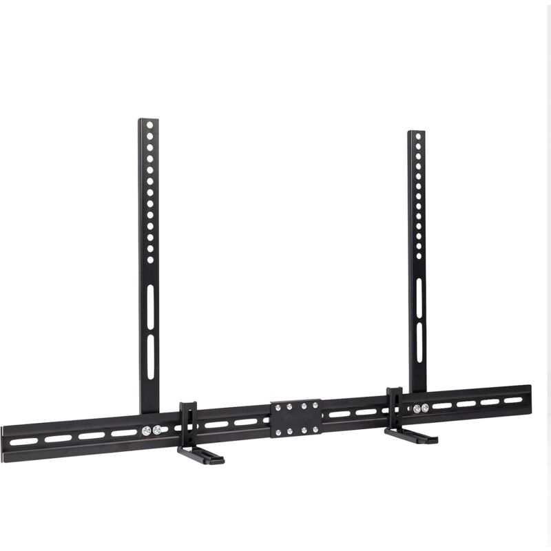 Unho - Soundbar Halterung universal verstellbar, Lautsprecher Boxen Soundbar Halter für Samsung, Sony, lg, pc, Bose, an Wand/TV montieren
