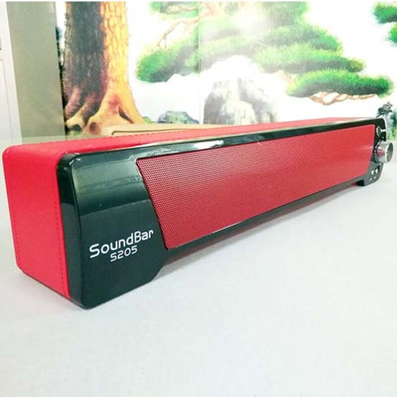 Trade Shop Traesio - Trade Shop - soundbar S205 dolby power 20W bluetooth usb extra bass tragbarer bubwoofer -