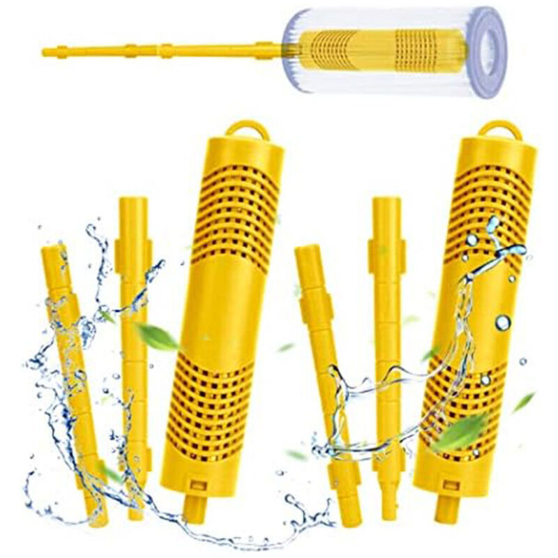 Spa-Filter hält 4 Monate, Kartusche, Pool-Filterkartuschen, Spa-Mineralteile und Filterkartusche für Pool und Spa, Spa-Kartusche, Stab-Poolfilter, 2