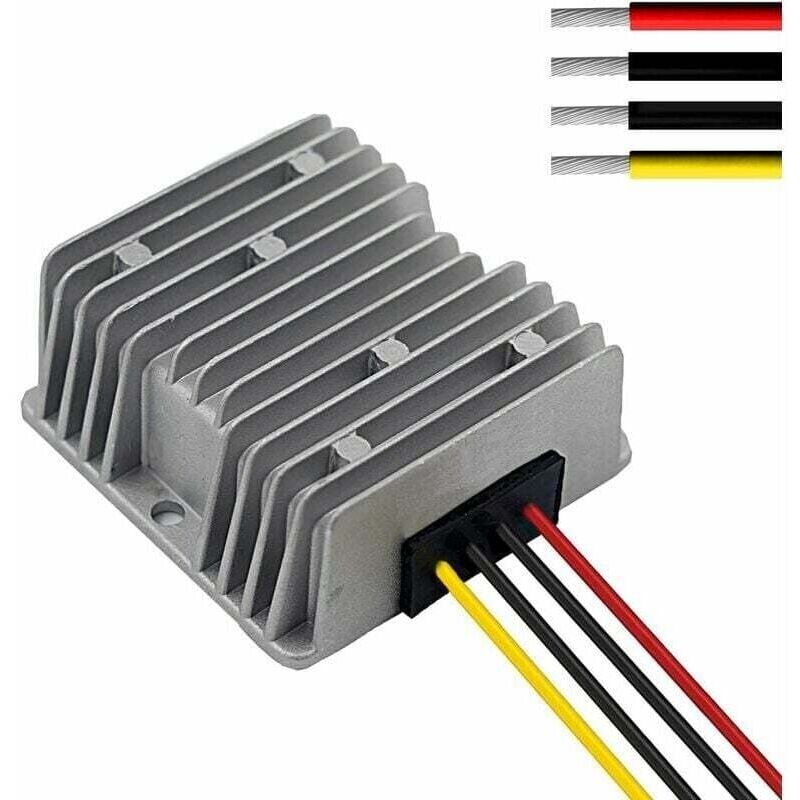 Spannungsstabilisator fürs Auto, dc 12 v, 15 a, Überspannungsschutz, Netzteilregler für Auto, lkw, Fahrzeug, Boot, Solaranlage usw. (Eingang dc 10–24