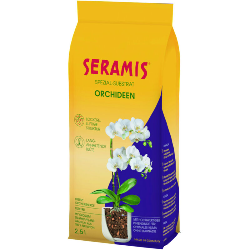 SERAMIS® Spezial-Substrat für Orchideen 2,5 l Bodenzusatz